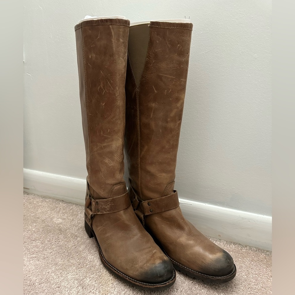 L.L. Bean Brown Leather Riding Boots